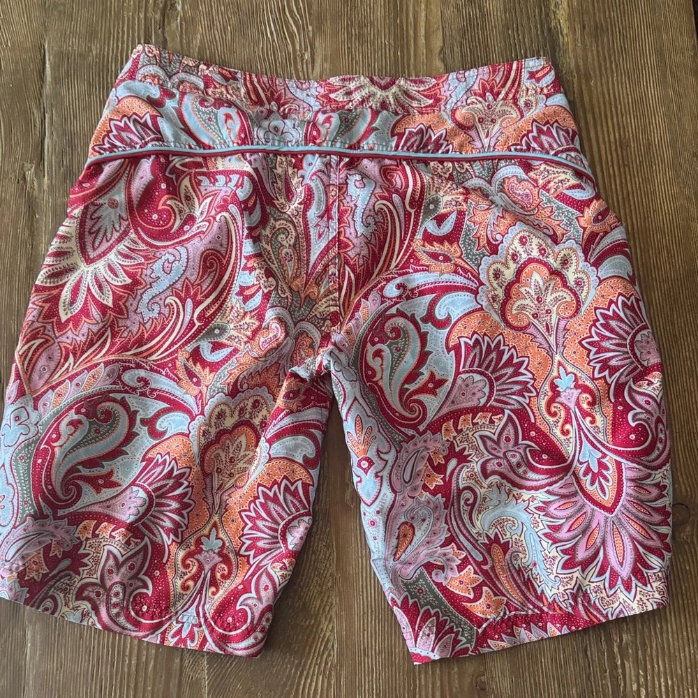 Athleta Multicolor Paisley Women's Shorts